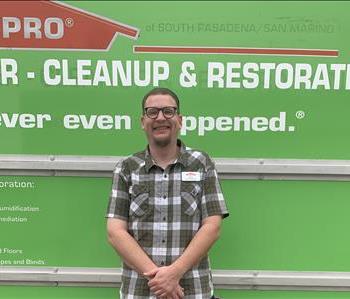 Justin Calorino, team member at SERVPRO of Pasadena South / San Marino